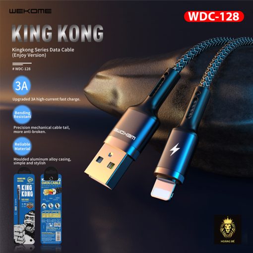 Cáp Sạc WDC-128 King Kong WEKOME