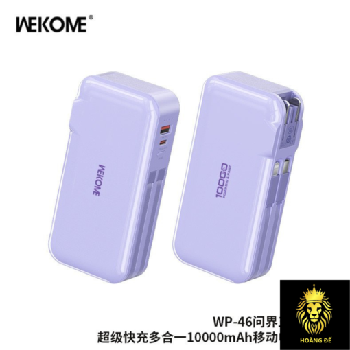 Sạc Dự Phòng WEKOME WP-46