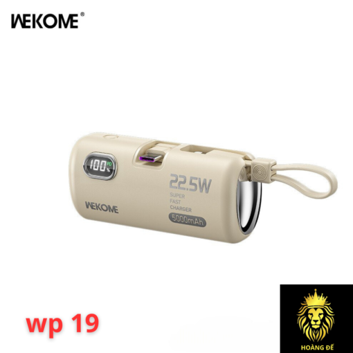 sạc dự phòng wekome wp-19