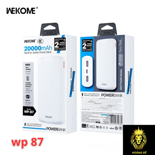 sạc dự phòng wekome wp-87