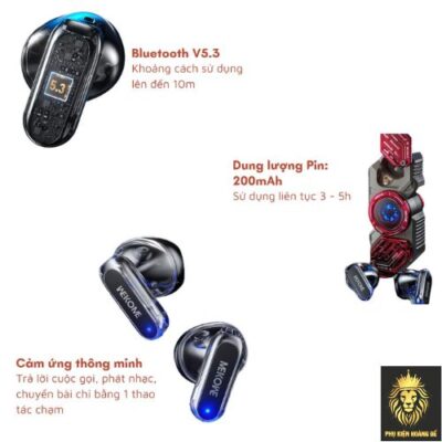 Tai nghe Bluetooth Wekome Beluga S7 Giá sỉ