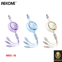 Cáp sạc nhanh WEKOME WDC-18 3IN1