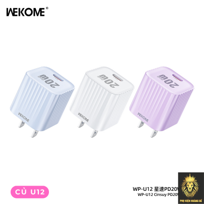 Củ Sạc Nhanh PD 20W Wekome WP-U12