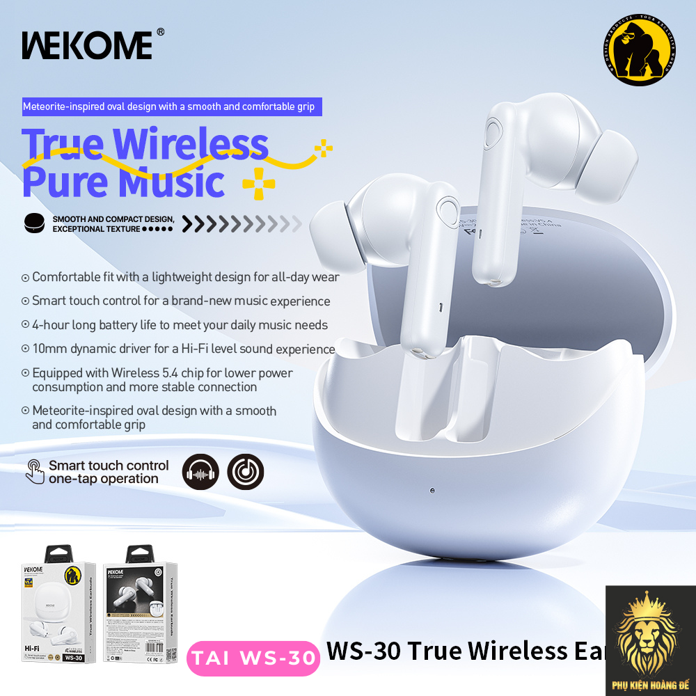 TAI NGHE WEKOME BLT WS - 30 TAI NGHE WEKOME BLT WS - 30