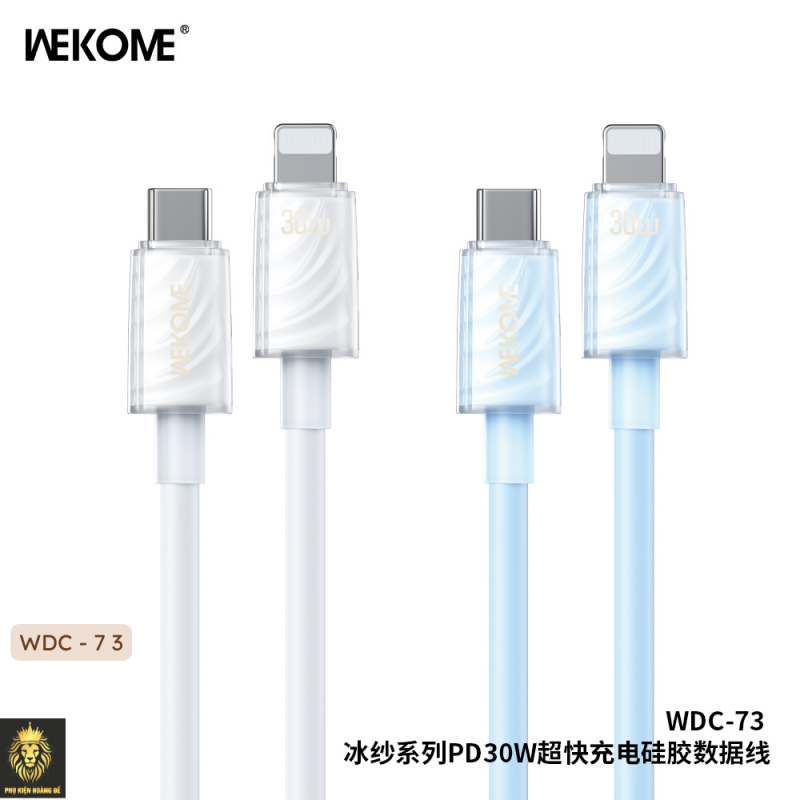 CÁP SẠC NHANH 30W WEKOME WDC - 73