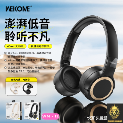 TAI NGHE CHỤP WM 12 WEKOME