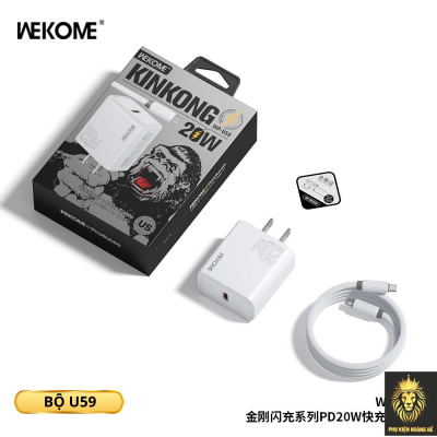 Bộ Sạc Nhanh WEKOME WP-U59