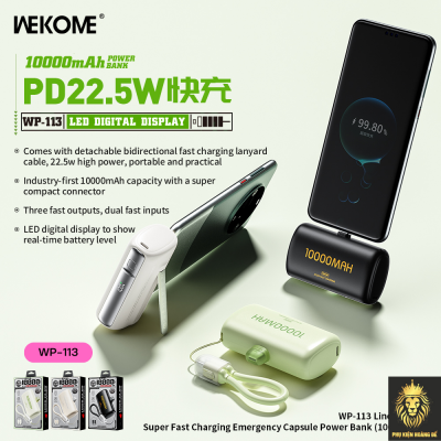 SẠC DỰ PHÒNG MINI WP – 113