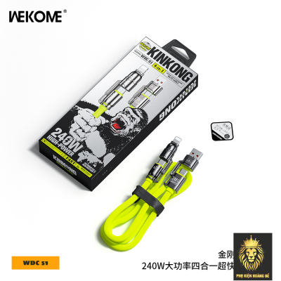 Dây Cáp Sạc Nhanh 240W Wekome WDC 51