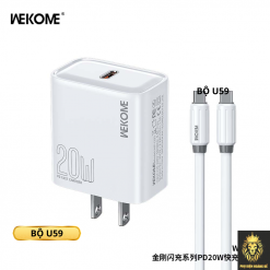 Bộ Sạc Nhanh WEKOME WP-U59