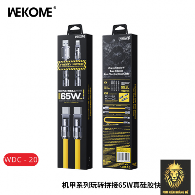 CÁP SẠC NHANH 4 IN 1 WDC 20