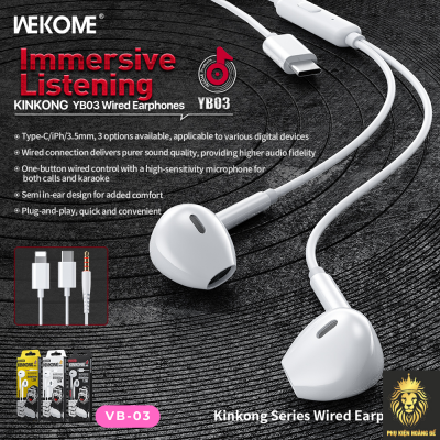 TAI NGHE DÂY WEKOME YB03