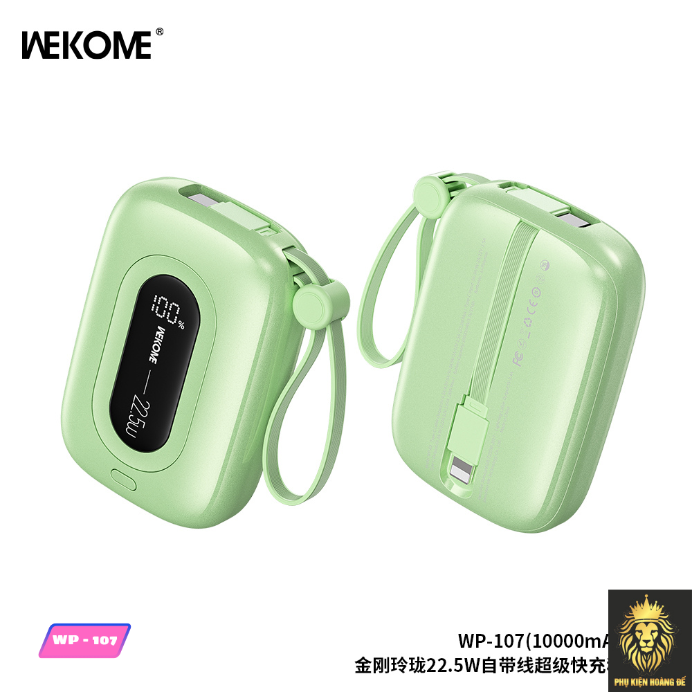 SẠC DỰ PHÒNG MINI WP-107 SẠC DỰ PHÒNG MINI WP-107