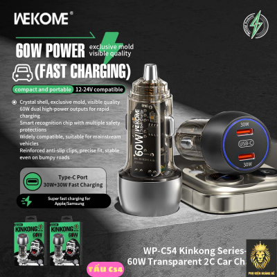 TẨU SẠC OTTO WEKOME C54