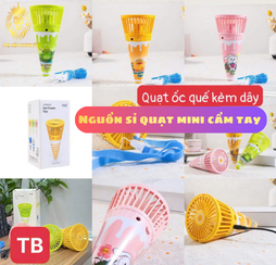 Nguồn sỉ quạt mini cầm tay