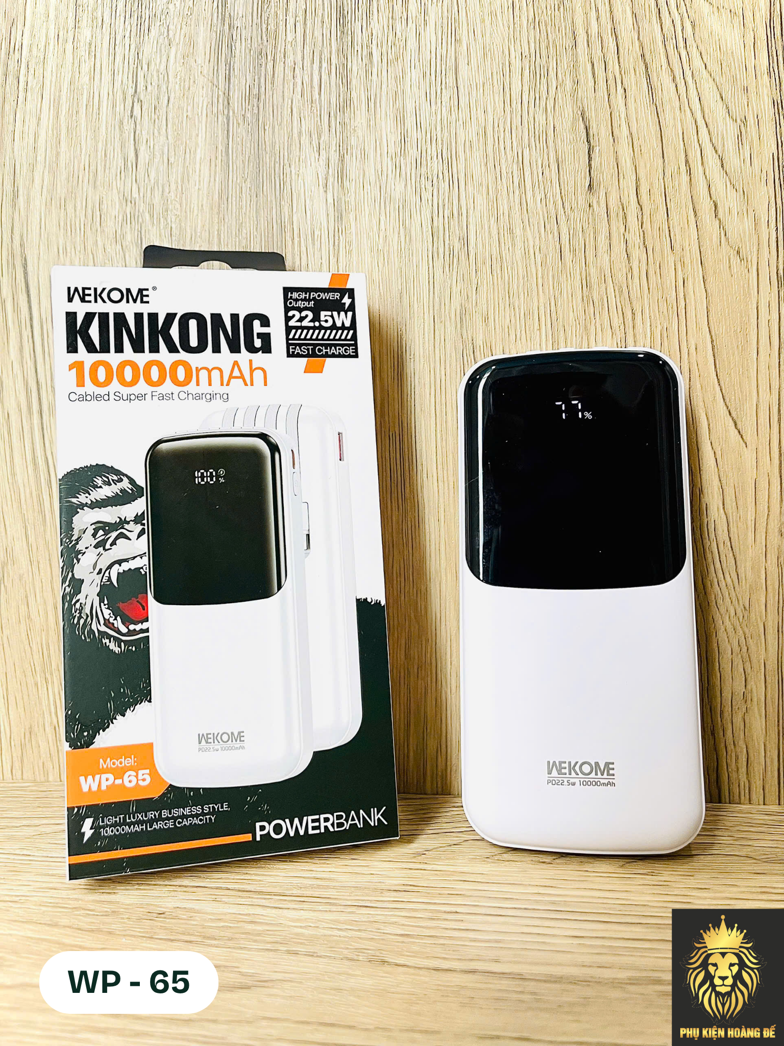 Sạc dự phòng WEKOME WP - 65 Sạc dự phòng WEKOME WP - 65