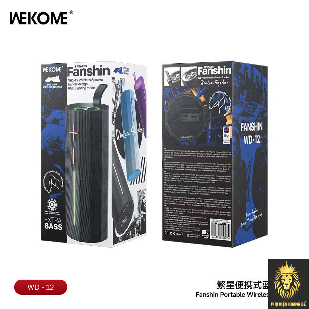 LOA Bluetooth WEKOME WD-12 LOA Bluetooth WEKOME WD-12