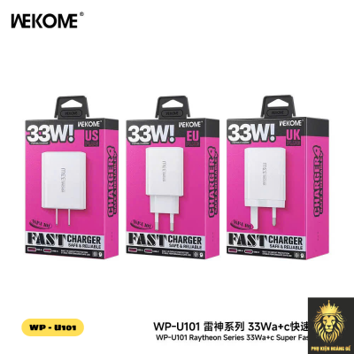 Củ Sạc Nhanh WEKOME WP-U101 33W