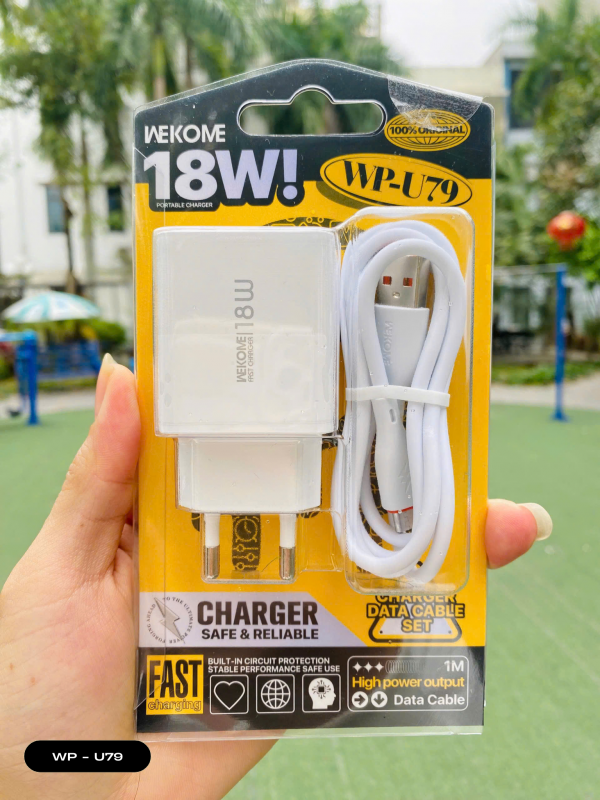 Bộ sạc WEKOME WP-U79 18W