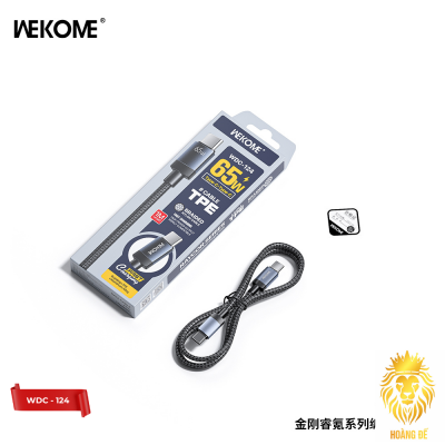 Cáp Sạc Nhanh WEKOME WDC-124 65W
