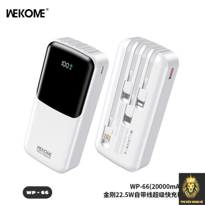 Sạc dự phòng WEKOME SDP 66