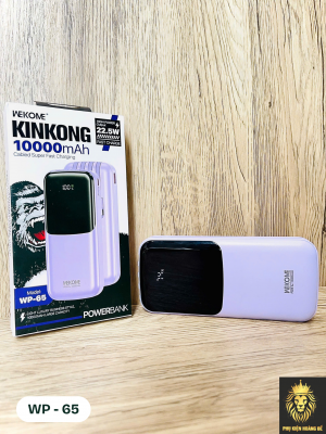 Sạc dự phòng WEKOME WP - 65
