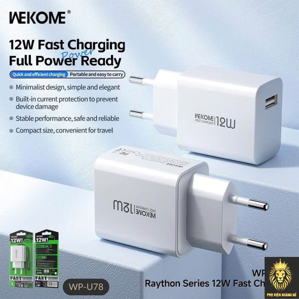 Củ Sạc WEKOME WP - U78 Củ Sạc WEKOME WP - U78