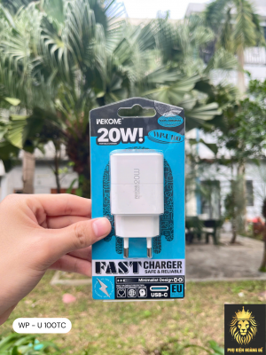 Bộ sạc nhanh WEKOME WP-U100