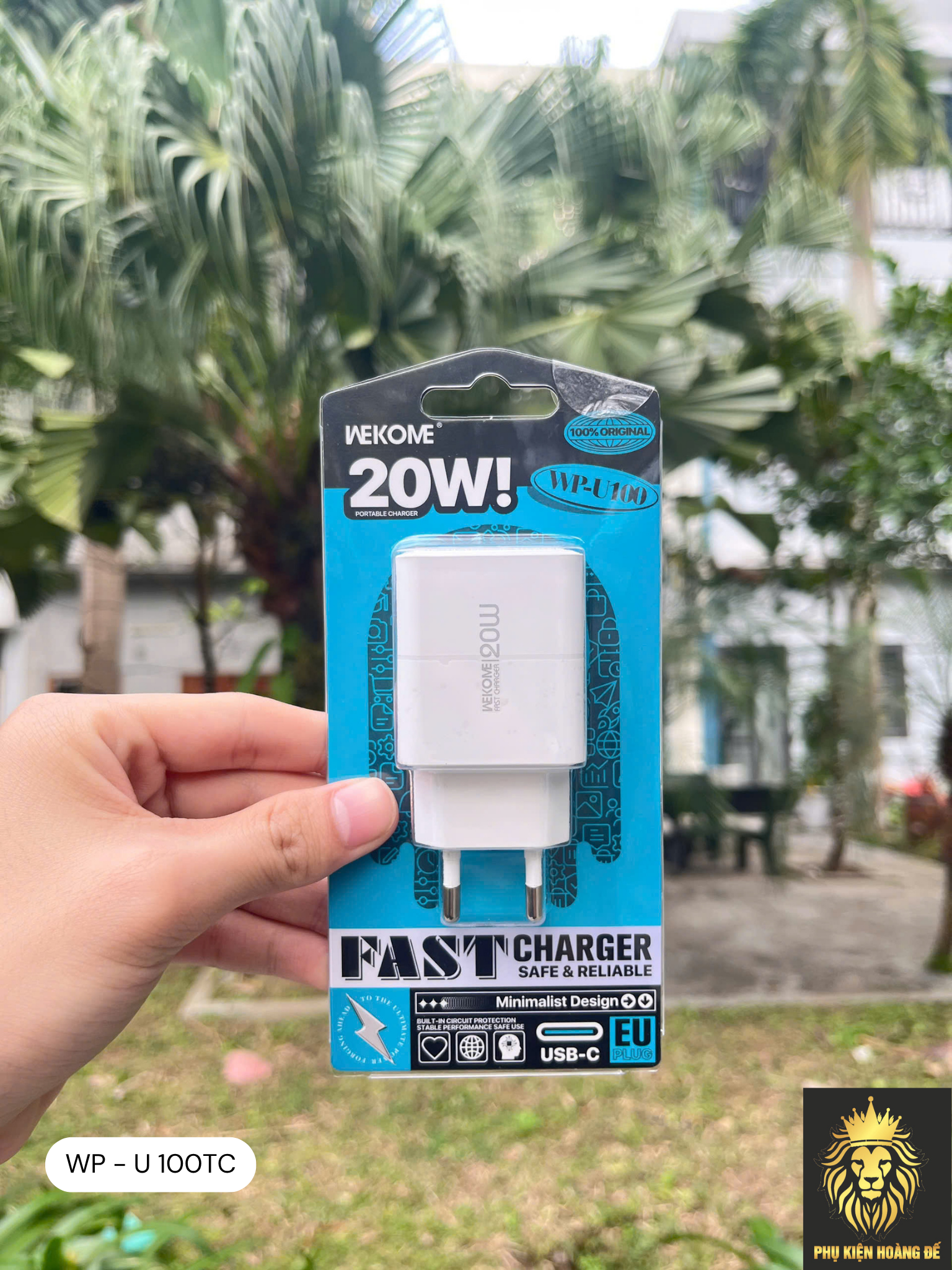 Bộ sạc nhanh WEKOME WP-U100 Bộ sạc nhanh WEKOME WP-U100