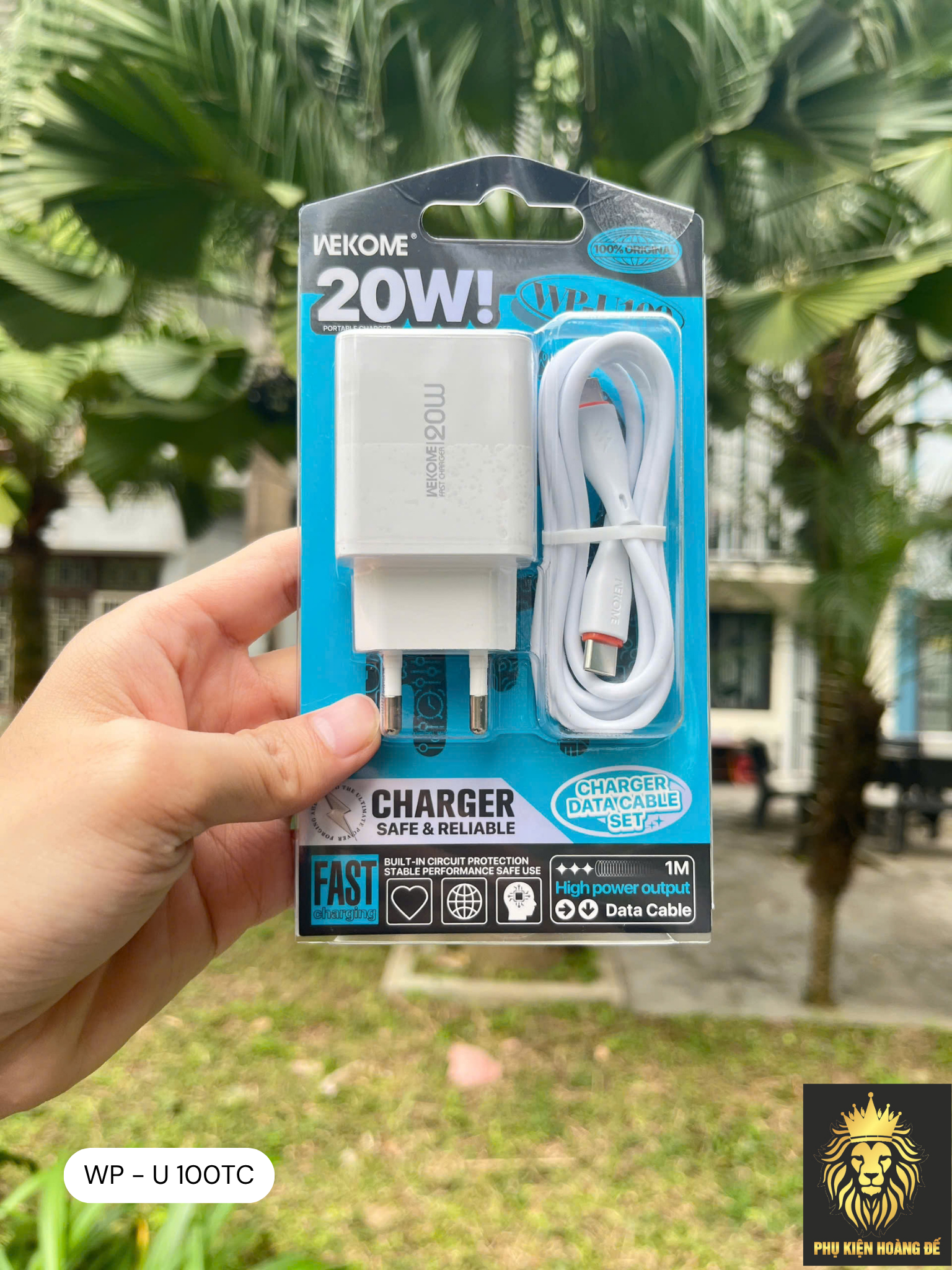 Bộ sạc nhanh WEKOME WP-U100 Bộ sạc nhanh WEKOME WP-U100