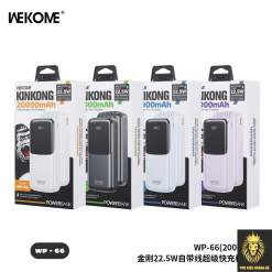 Sạc dự phòng WEKOME SDP 66
